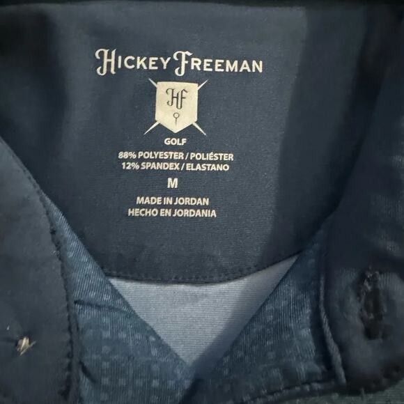 Hickey Freeman Active Stretch UPF 30 Polo with Wicking, Size M, New with Tag - Picture 8 of 10